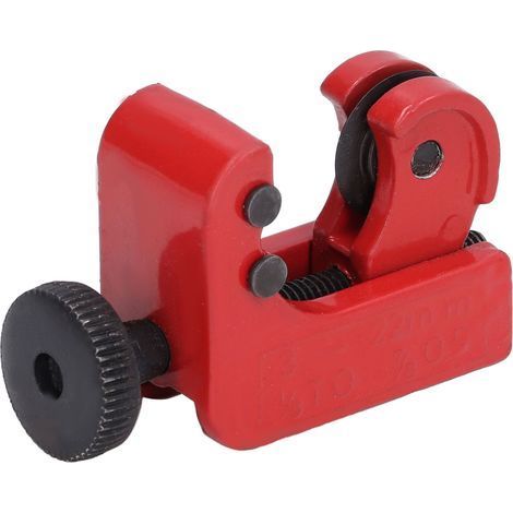 Mini coupe-tube en acier allié, outil de coupe de tuyaux pour cuivre et aluminium souple 3-22 mm (1/8in-7/8in) (1/5)