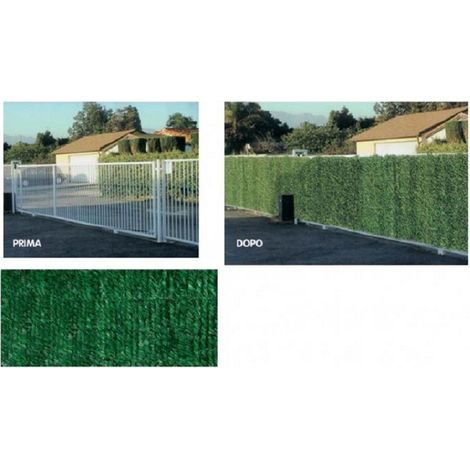 SIEPE ARTIFICIALE SINTETICA 2 PZ. CM.300X150H ARELLE SEMPREVERDI ABETE