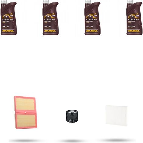 Kit tagliando 3 FILTRI e 4L OLIO compatibile con Seat Arona (KJ) 1.0 70kw EcoTSI Dal 2017 (1/5)
