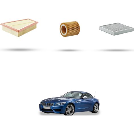 Kit tagliando 3 filtri compatibile con Bmw Z4(E89)28i 180kw dal 2011 (1/4)