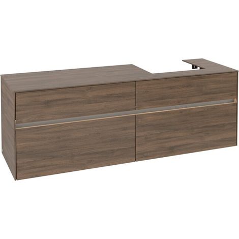 VB WTUS Collaro C079B0 1600x548x500mm avec 4 tiroirs WT en chêne Arizona (1/2)