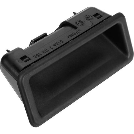 Bouton-poussoir de déverrouillage du couvercle de hayon 51247118158 pour E88 E82 E90 E91 E92 E93 E60 E61 X1 X5 X6 – Bouton d'ouverture de poignée de hayon de haute qualité-Crezuo