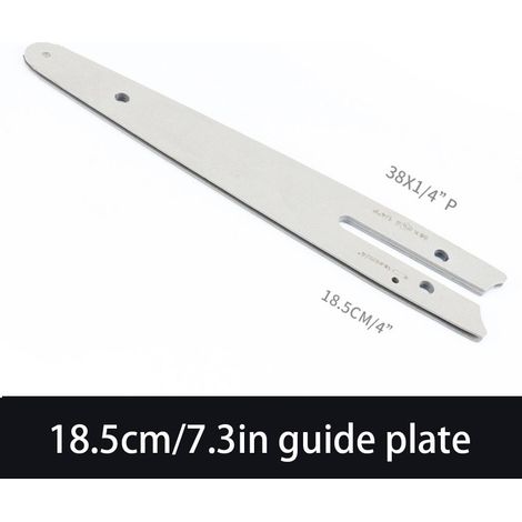 Ensemble de mini tronçonneuse électrique 4 pouces, accessoires pour tronçonneuse électrique, plaque de guidage pratique pour tronçonneuse électrique (1/5)