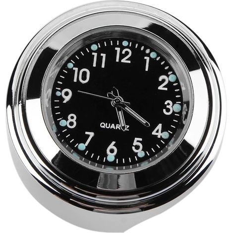 Montre pour Moto, Étanche, 22/25 mm, Noir (1/5)