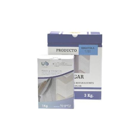 FPLUS escayola cubeta 4 kgs , Escayola en cubeta de plastico