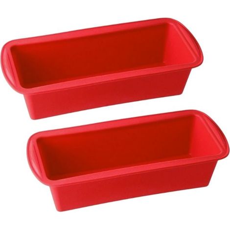 Ensemble de 2 Moules à cakes en silicone 24 cm Dr Oetker Flexxibel Love (1/5)