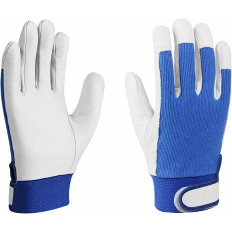 CHOYCLIT Gants De Soudage, Gant en Cuir Résistant À La Chaleur pour Soudeur Tig/Griller/Barbecue/Four/Cheminée/Poêle À Bois (2 Paires) T Audace (1/5)