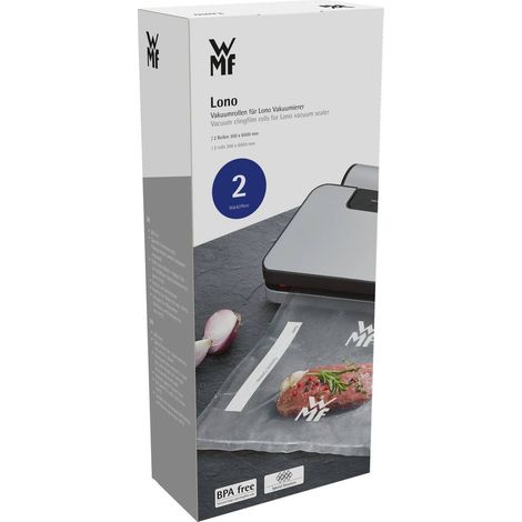 Lot 2 Rouleaux De Sacs Sous-vide 30 Cm X 6 M - Lono - Wmf (1/2)