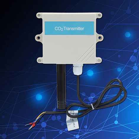 Kohlendioxid-Sensor (CO2-Konzentrationssensor) für landwirtschaftliche Gewächshäuser – CO2-Konzentrationsdetektor und -transmitter (1/5)