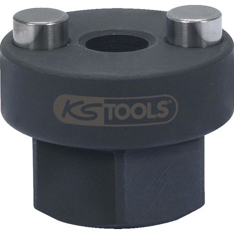 KS Tools Blattfederbolzen-Stecknuss für Volvo, 27 mm (1/2)