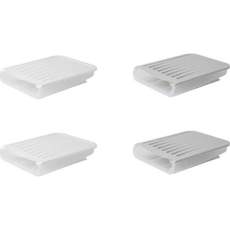 Boîte à œufs transparente, distributeur d'œufs, bac à œufs pour réfrigérateur (comme illustré) (1/5)