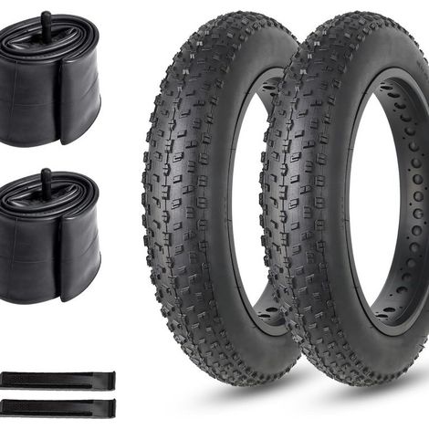 Pneus extra larges 204.0 pour motoneige (intérieur et extérieur), pneus pour véhicules électriques tout-terrain et de plage, pneus pour vélos, chambres à air, pneus pneumatiques, accessoires (1/2)