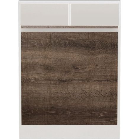 Tavolo da pranzo pieghevole in legno "Bracked" - 70 x 15 x 96 cm - Beige (1/5)