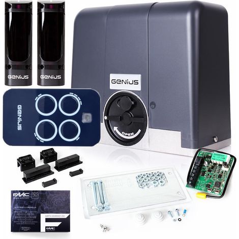 Kit Genius Blizzard 500 per cancelli scorrevoli da 500 kg (1/5)