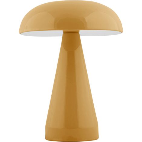 Tischlampe Pilz LED RACHEL, kabellos, Ø 15,5 cm