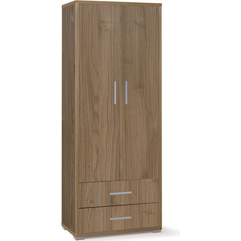 Mobile 2 Ante 2 Cassetti 71L x 41P x h182 – Finitura Legno Noce – Sarmog (1/2)