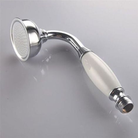 Pommeau De Douche - Laiton Chromé Poli - Style Victorien - Salle De Bain - 1 Pièce (1/4)
