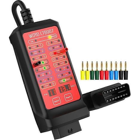Boîtier de test OBD WOYO CTB007 pour voiture - Outil de diagnostic OBD2 pour 16 broches (1/5)