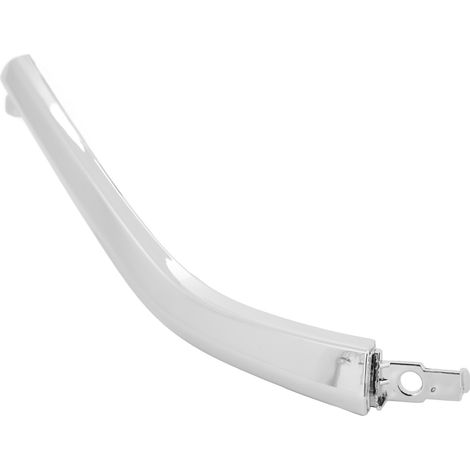 Baguette chromée brillante de pare-chocs avant supérieure droite (référence 6407A142) pour Mitsubishi Outlander 2016-2020 (1/5)