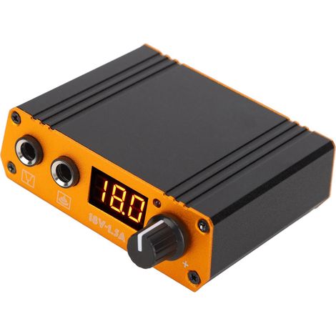 Alimentation pour tatouage Mini Liner Shader LED Tension réglable Universelle Haute Puissance 100‑240V (1/5)
