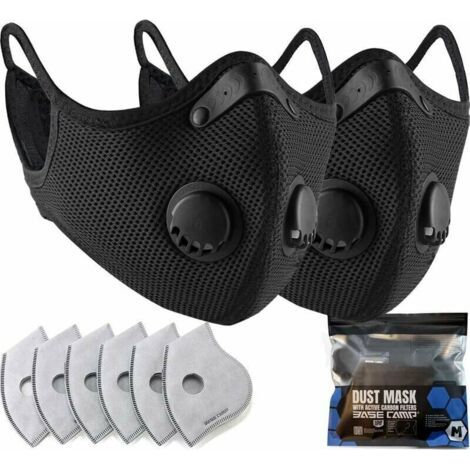 Masque anti-poussière pour menuiserie Construction Tondre Ponçage Jardinage Nettoyage Peinture Sciage et meulage (1/5)