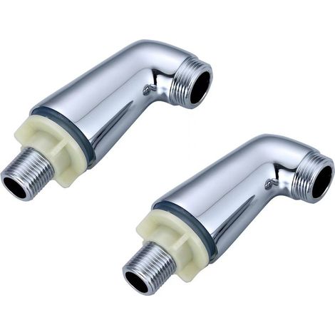 Basetbl – Verchromte Messing-Winkelstücke für freistehende Badewannenarmaturen – 3/4"- bis 1/2"-Anschluss – 1 MPa Druck – 100 °C Temperatur (1/5)