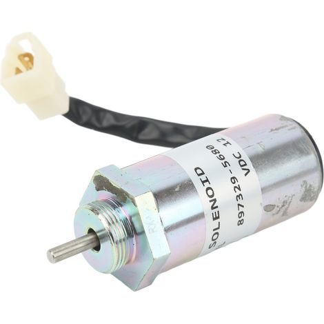 12-V-Magnetventil Z 8 97329 568 0, empfindlicher Ersatz für Isuzu 3LD1, 3LD2, 4LE1, 3LB1, 4LB1 Motoren (12 V) (1/5)