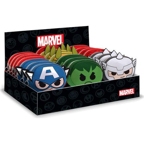 Monedero Chibi Marvel surtido