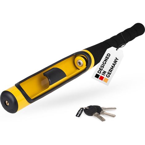 alca® Lenkradsperre Lenkradschloss Wegfahrsperre Lenkradkralle Diebstahlsicherung Lenkradschloss 3 Schlüssel für alle Lenkradstärken Gesamtlänge: 615 mm (1/5)