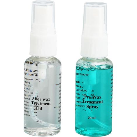 Kit de Soins Épilatoires - Spray Pré-Épilation Réducteur de Rougeurs et Huile Post-Épilation pour Éliminer Résidus et Apaiser la Peau (1/5)
