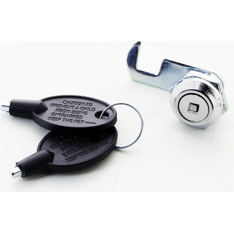 Serrure avec jeu de cles 4652020100 pour Congélateur BEKO, ESSENTIEL B , COFFRE ESSENTIELB ECC85-130B1, COFFRE ESSENTIELB ECC85-155B1, COFFRE SI ESSENTIELB ECC 231B, COFFRE SI ESSENTIELB ECC 293B, CO