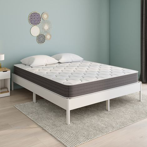 Colchón híbrido de muelles y viscoelástica LYANA 140 x 190 cm, 20 cm de grosor