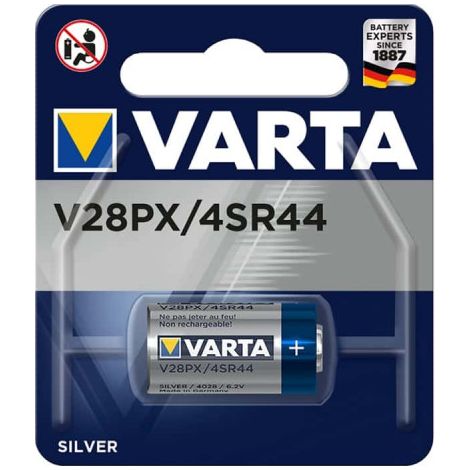 Varta V28PX Elettronica professionale, 6,2 V, grigio, confezione da 1
