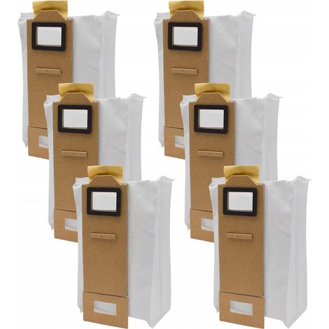 Sacchetti raccoglipolvere per Roborock S7 S7+ S70 S75 T7S - set da 6 pezzi. (1/5)