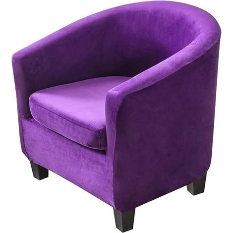 Housses de fauteuil en velours avec housses de coussin, housse de fauteuil amovible, protection extensible pour canapé (1/5)
