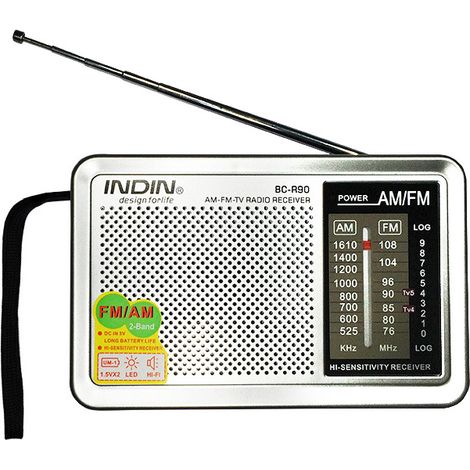 Récepteur radio portable haute performance Radio de poche mondiale (1/3)
