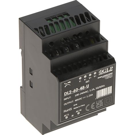 Alimentatore LED per binario GLP DC48V 60W (1/5)