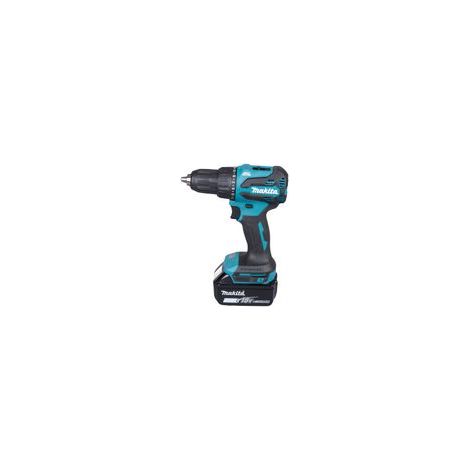 Makita – Perceuse-visseuse à percussion sans fil 18V DHP490RFX3 – Moteur sans balais – Couple 65Nm – Capacité de perçage 38mm bois – Coffret avec 2 batteries — vue 3