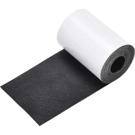 [NEVER USED] Leather Repair Patch - Leather Repair Tape - Furniture Patches - Restore Your Furniture with Ease - Self Adhesive Leather Repair Patch - Leather Tape for Sofa, Chair, Car Seat - Black