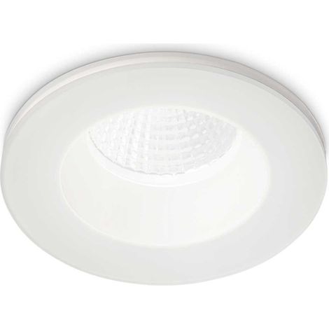 Faretto Incasso Moderno Room-65 Alluminio Bianco Led 8W 3000K Luce Calda (1/2)
