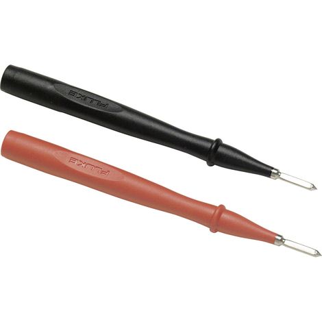 Fluke TP1-1 Sicherheits-Prüfspitzen-Set 3971265 Steckanschluss 4 mm CAT II 1000 V Schwarz, Rot  1 St