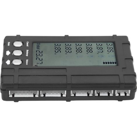 3-in-1-Batteriekapazitätsprüfer, Balancer und Entlader mit digitalem LCD-Display für Modellflugzeuge (1/5)