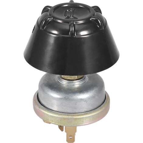 Interrupteur à bouton poussoir 12V étanche en métal pour phare/klaxon tracteur Massey Ferguson (1/5)