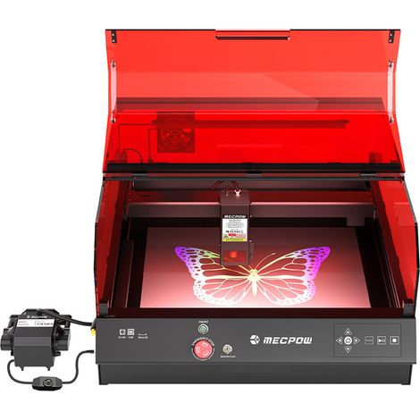 Mecpow X4 Pro – Système de gravure et découpe avec certification FDA classe 1 & protection intégrale (1/5)
