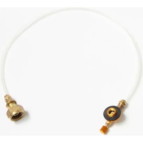 Adaptateur de gaz pour réchaud de camping, accessoires de survie pour réchaud de camping, équipement de remplissage de cartouches de butane, fournitures de cuisine de camping, réchauds portables (1/5)