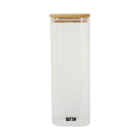 TARRO BORO 10X27CM CUADRADO BAMBU QUTTIN