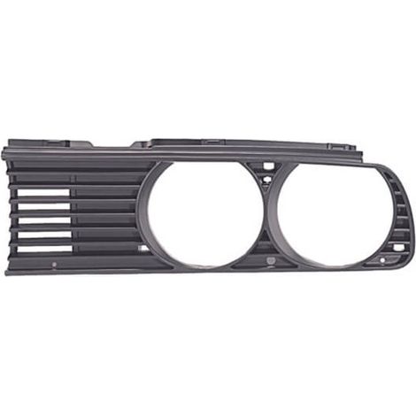 Grille de calandre avant gauche noire BMW Serie 3 E30 1982-1990