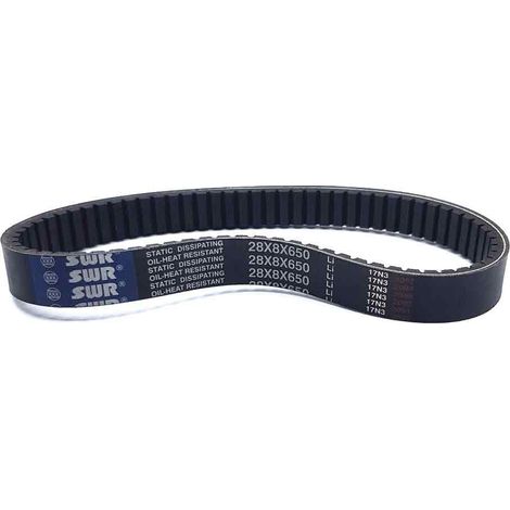 Courroie de variateur norme ISO 28x8x650