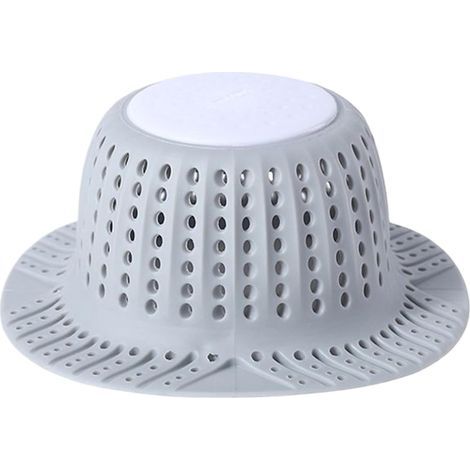 CCYKXA Hair catcher, shower drain, floor sink, floor sink strainer, silicone drain plug, anti-clogging shower accessory for home, apartment, dorm, hotel