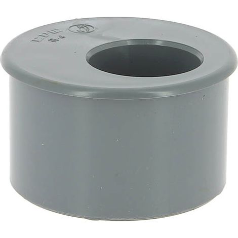 Adequa – Raccord d'évacuation PVC réduit mâle-femelle Ø80-40 – Étanchéité optimale pour systèmes de plomberie – Accessoire essentiel